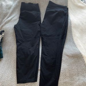 Black pull on pants